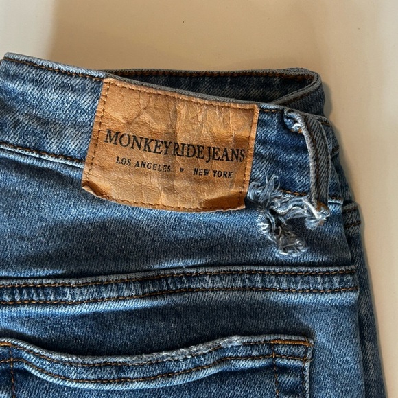 Monkey ride Jeans - EnJean Dark Blue Jeans & Blue jeans 3 pair size 5/27 (f) - Picture 8 of 16